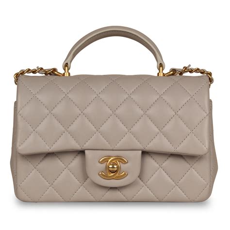 chanel new mini top handle|Chanel mini rectangular flap bag.